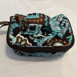 Vera Bradley Blue and Brown Patterned Women's Bag